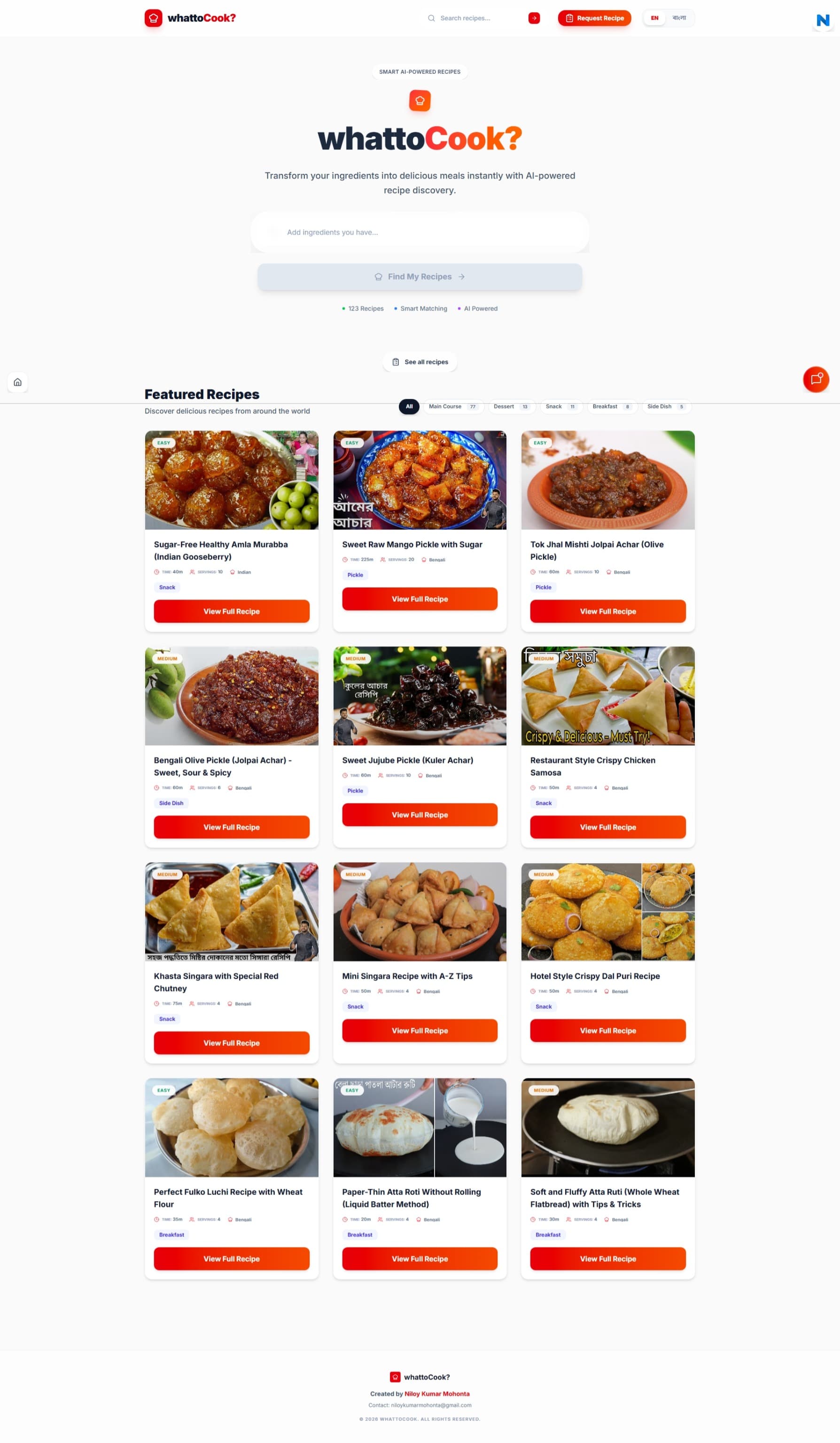 What To Cook